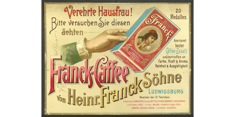 Werbemittelsammlung Heinrich Franck und Söhne